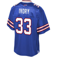 Load image into Gallery viewer, Youth Buffalo Bills Chris Ivory NFL Pro Line Royal Player Jersey
