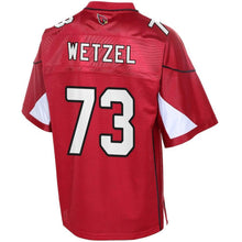 Load image into Gallery viewer, Youth Arizona Cardinals John Wetzel Pro Line Cardinal Player Jersey