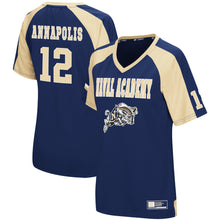 Load image into Gallery viewer, Women's Colosseum Navy Navy Midshipmen Torch Jersey