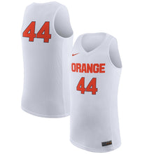 Load image into Gallery viewer, Men's Nike #44 White Syracuse Orange Replica Basketball Jersey