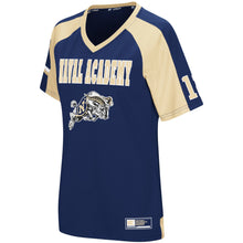 Load image into Gallery viewer, Women's Colosseum Navy Navy Midshipmen Torch Jersey