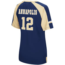 Load image into Gallery viewer, Women's Colosseum Navy Navy Midshipmen Torch Jersey
