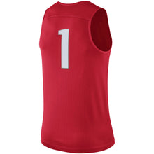Load image into Gallery viewer, Men's Nike #1 Scarlet Ohio State Buckeyes Hyper Elite Authentic Performance Basketball Jersey
