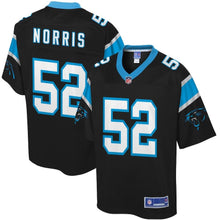 Load image into Gallery viewer, Youth Carolina Panthers Jared Norris NFL Pro Line Black Player Jersey