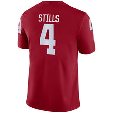 Load image into Gallery viewer, Men's Jordan Brand Kenny Stills Crimson Oklahoma Sooners Game Jersey