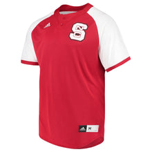 Load image into Gallery viewer, Men's Adidas Red NC State Wolfpack Diamond King 2.0 climalite Jersey