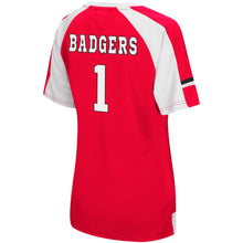 Load image into Gallery viewer, Women's Colosseum Red Wisconsin Badgers Torch Jersey