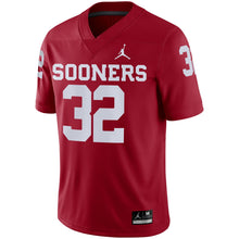 Load image into Gallery viewer, Men's Jordan Brand Samaje Perine Crimson Oklahoma Sooners Game Jersey