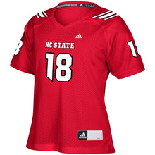 Load image into Gallery viewer, Women's Adidas Red NC State Wolfpack Replica College Jersey